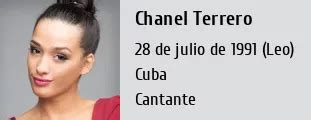 chanel estatura|chanel terrero martinez.